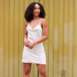 Hemline Exclusive Frida Dress In Champagne New