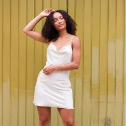 Hemline Exclusive Frida Dress In Champagne New