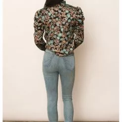 Misa Garance Top In Goldleaf