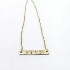 Gypset Honey Hemline Exclusive Hero Necklace New