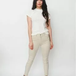 Mavi New Tess Supersoft Jeans In Almond Milk