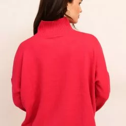 French Connection Baby Soft Long Sleeve High Neck Sweater