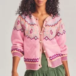 Love Shack Fancy Honeypie Boyfriend Cardigan