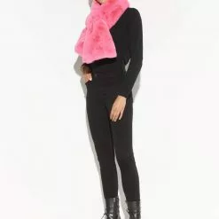 Apparis Luna Scarf In Pink Sustainable