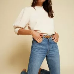 Nation LTD Sustainable Mandi Sweatshirt In Antique