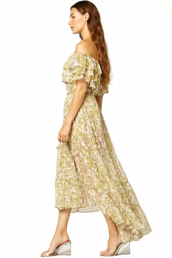 Misa New Olympia Dress - Green Goddness 2 Misa New Olympia Dress - Green Goddness