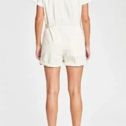 Pistola Parker Field Suit Short In Ecru