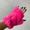 Apparis Ariel Fingerless Gloves In Pink Sustainable