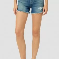 Hudson Gemma Mid Rise Cut Off Shorts