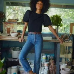 Nation LTD Stacey Top In Black Sustainable