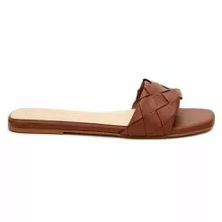 Matisse Sustainable Sweet Pea Slide In Cognac