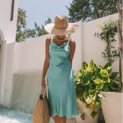 Hemline Exclusive Rebecca Dress In Mint