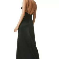 Alice And Olivia Mayer Ruffle Front Maxi Dress