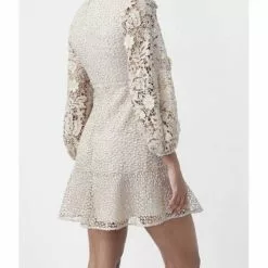 French Connection New Caballo Sequin V Neck Dress