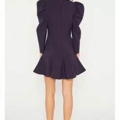 Likely Long Sleeve Alia Dress In Navy New