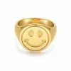 Sahira Happy Signet Ring New