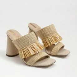 Sam Edelman New Kamryn Heel In Natural Raffia