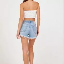 Hausen Smocked Tube Top New