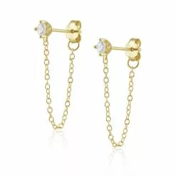 Sahira Maci Chain Studs