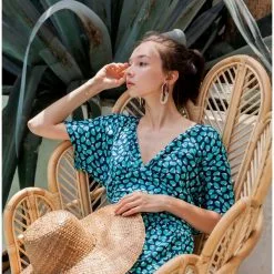 Pink Haley Charlotte Woven Sun Hat