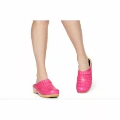 Hasbeens Swedish Husband In Hot Pink Cro New