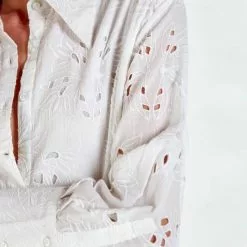 AS By DF Marin Shirtdress In White