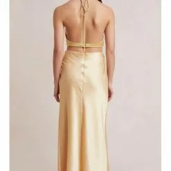 Bec + Bridge New Carrie Halter Maxi Dress