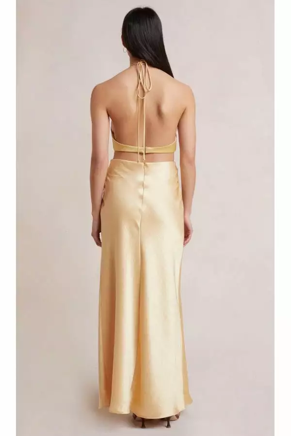 Bec + Bridge New Carrie Halter Maxi Dress 2 Bec + Bridge New Carrie Halter Maxi Dress