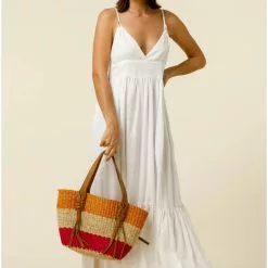 Lusana Eden Dress New