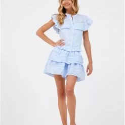 Hausen Ruffle Lace Skirt New