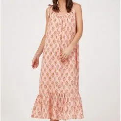 Emerson Fry Sustainable India Sundress In Monday Flower Organic