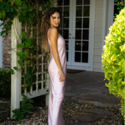 HEMLINE New Anita Dress In Light Pink