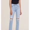 AGOLDE Riley Crop Jeans In Clear Skies
