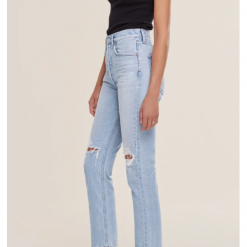 AGOLDE Riley Crop Jeans In Clear Skies