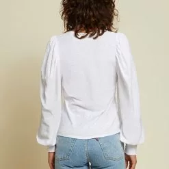 Nation LTD Tabitha Long Sleeve In White