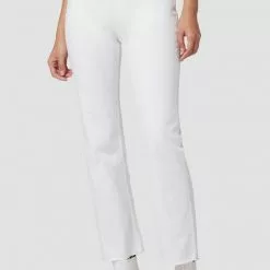 Hudson Remi High Rise Straight Ankle In White New