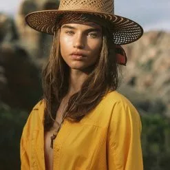 Lack Of Color Sustainable The Cesca Hat In Brown