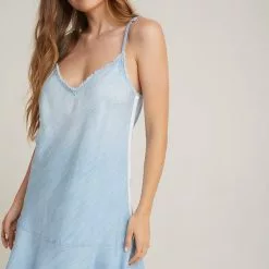 Bella Dahl Cami Dress With Ruffle Hem Sustainable