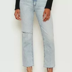 Hudson Remi High Rise Straight Crop Jean New