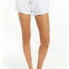 Nation LTD Kalea Fleece Short In White Sustainable