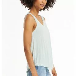 Z Supply Vagabond Tank In Sky Grey New