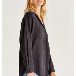 Z Supply Lalo Button Up Top New