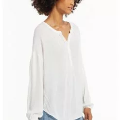 Nation LTD Sustainable Bayfront Woven Top