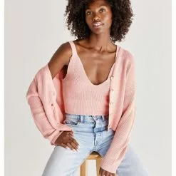 Z Supply Morgan Cardigan - Guava