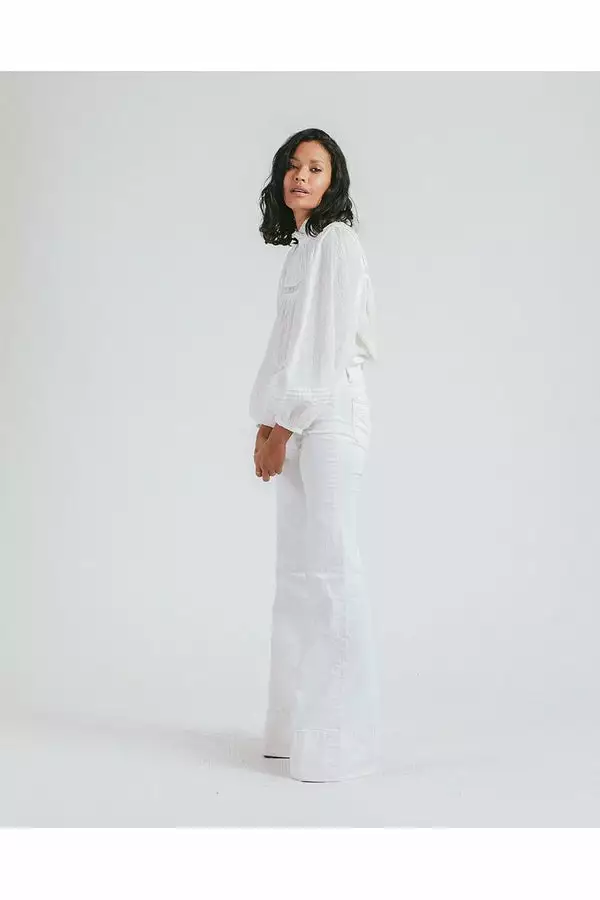 Cleobella Amita Blouse In White New 4 Cleobella Amita Blouse In White New