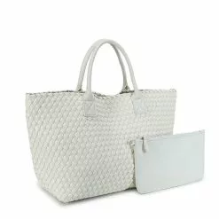 Remi Reid Bello Woven Tote New