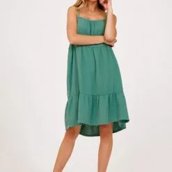 Bobi Tiered Cami Dress