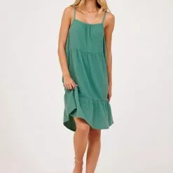 Bobi Tiered Cami Dress