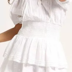 Cleobella Bri Mini Dress In White