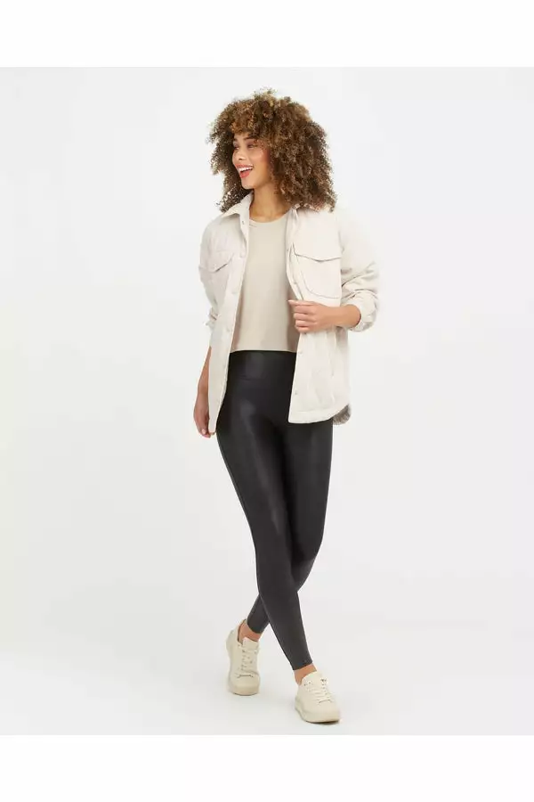 Spanx Faux Leather Leggings New 1 Spanx Faux Leather Leggings New